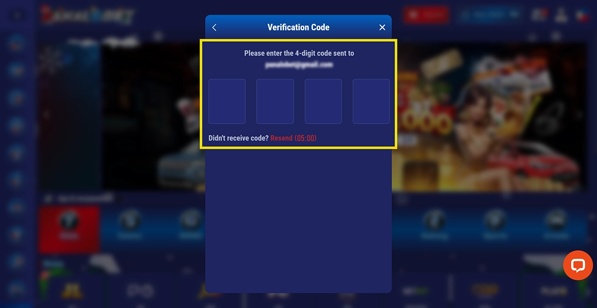 verification code